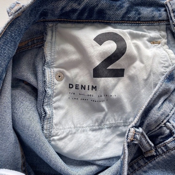 CURRENT/ELLIOTT Original Ankle Boyfriend Jeans Blue Womens 26 - Picture 6 of 11